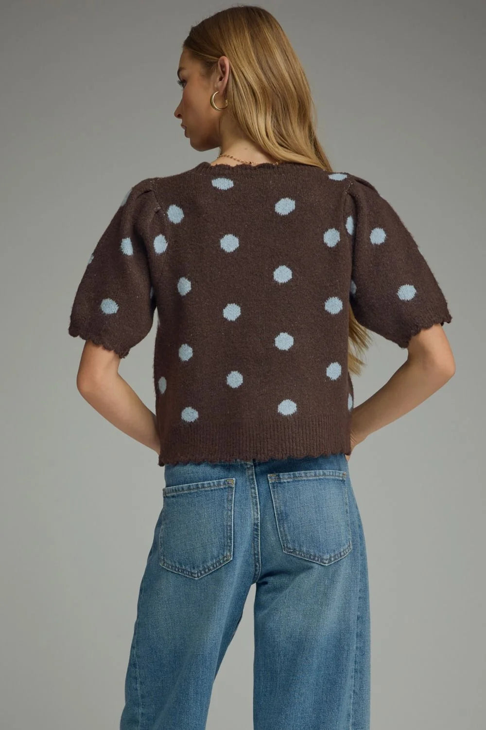 Angie Short Sleeve Sweater Entro