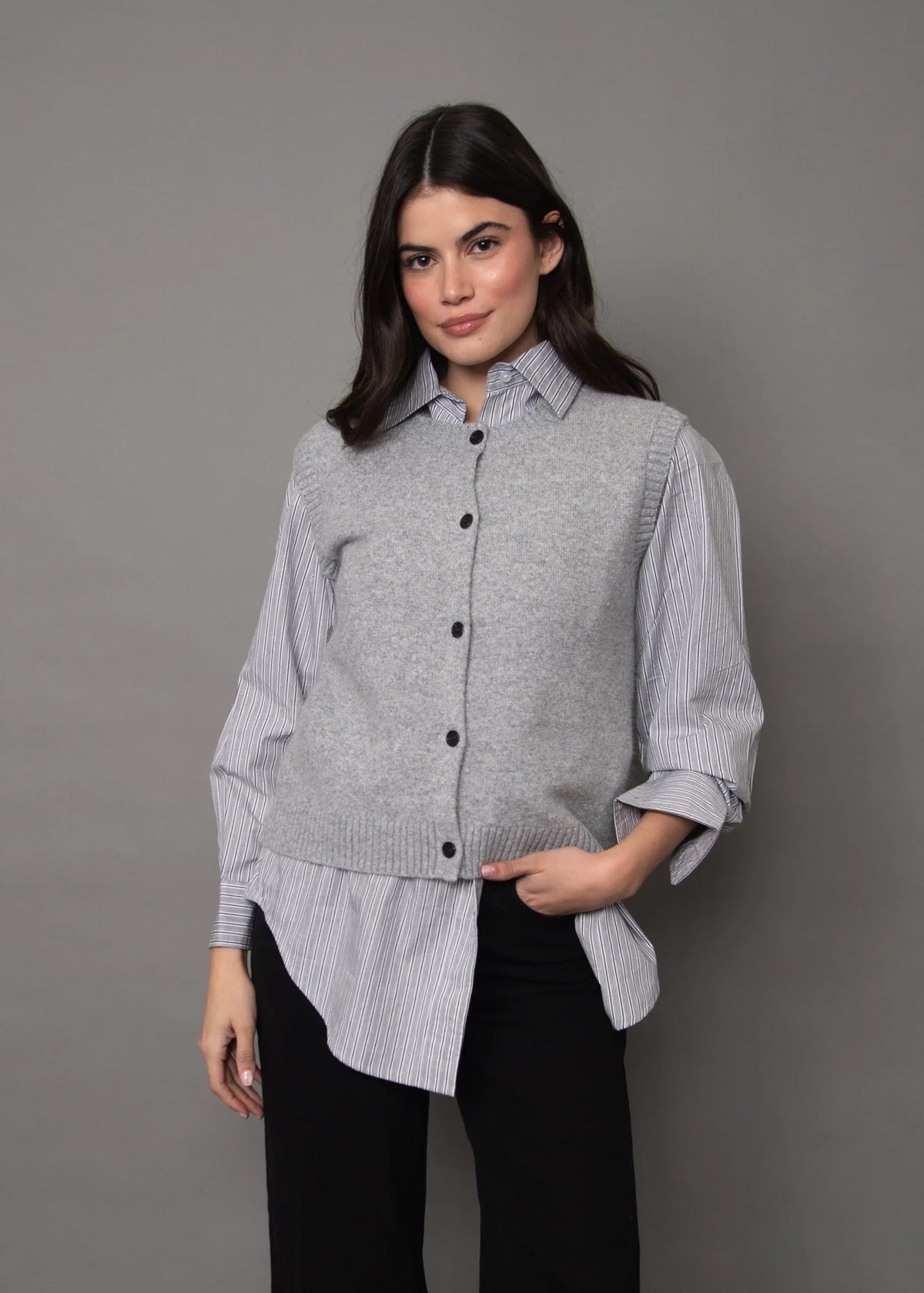 Orillia Button Front Vest RD Style