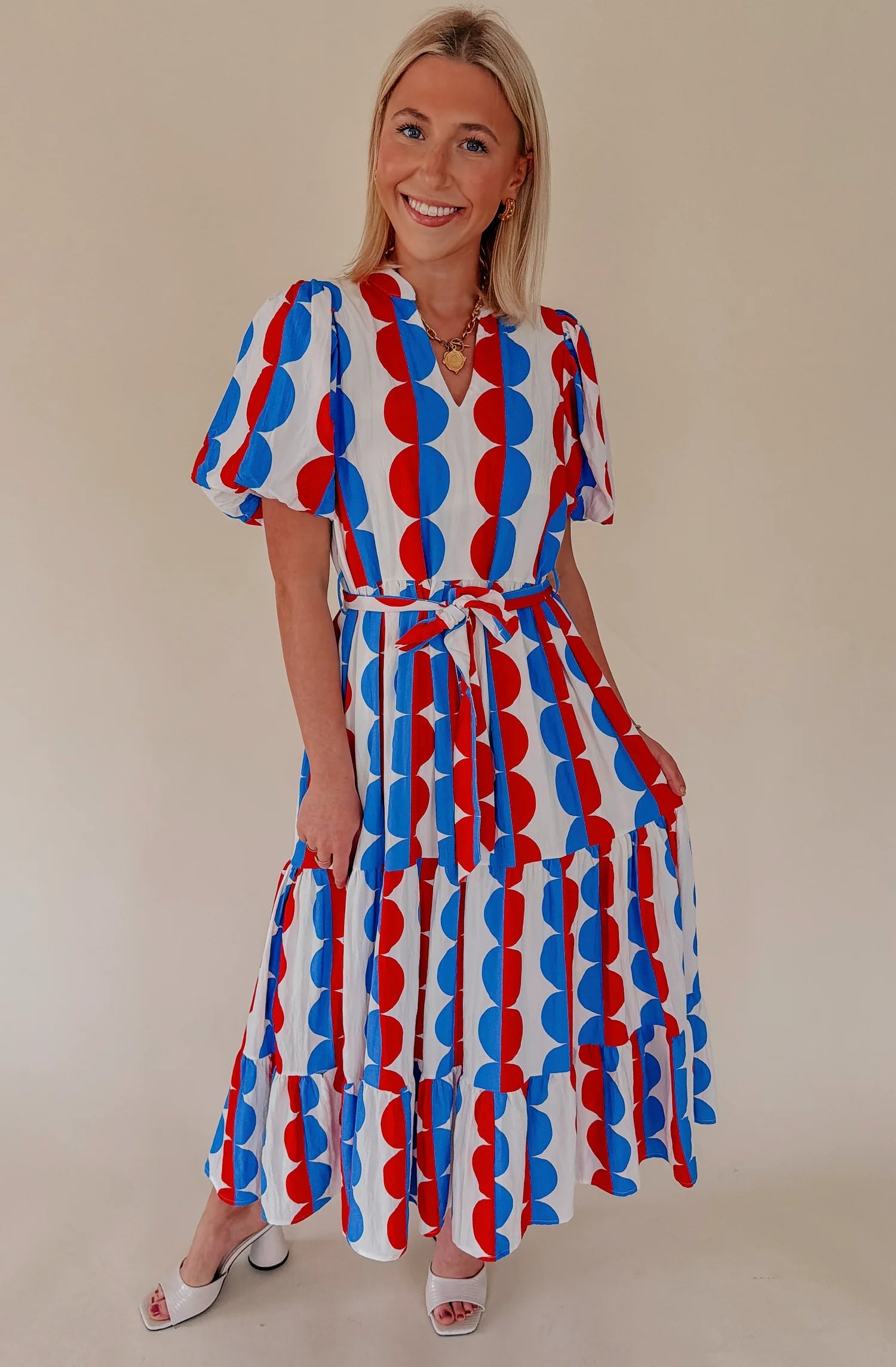 Double The Fun Midi Dress TCEC
