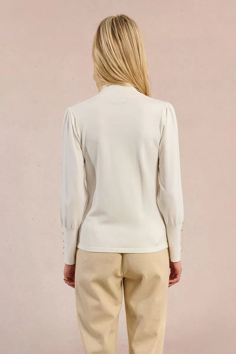 Fancy Neckline Sweater Molly Bracken