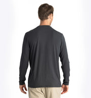 Men's Bamboo Flex Long Sleeve Henley | Free Fly Free Fly