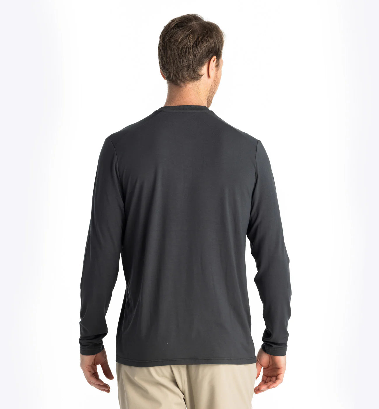 Men's Bamboo Flex Long Sleeve Henley | Free Fly Free Fly