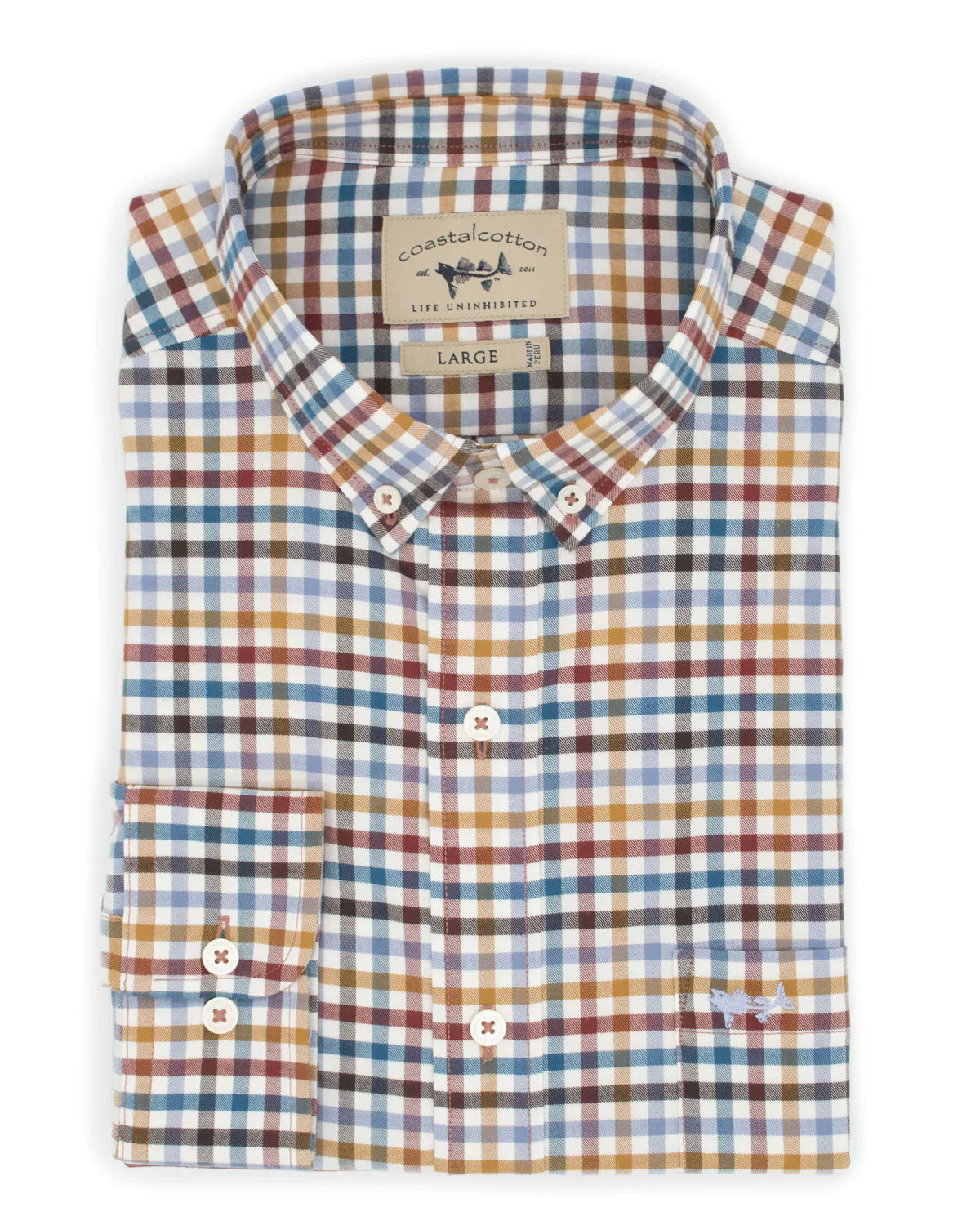 Men's Stretch Woven Sport Shirt | Coastal Cotton Coastal Cotton