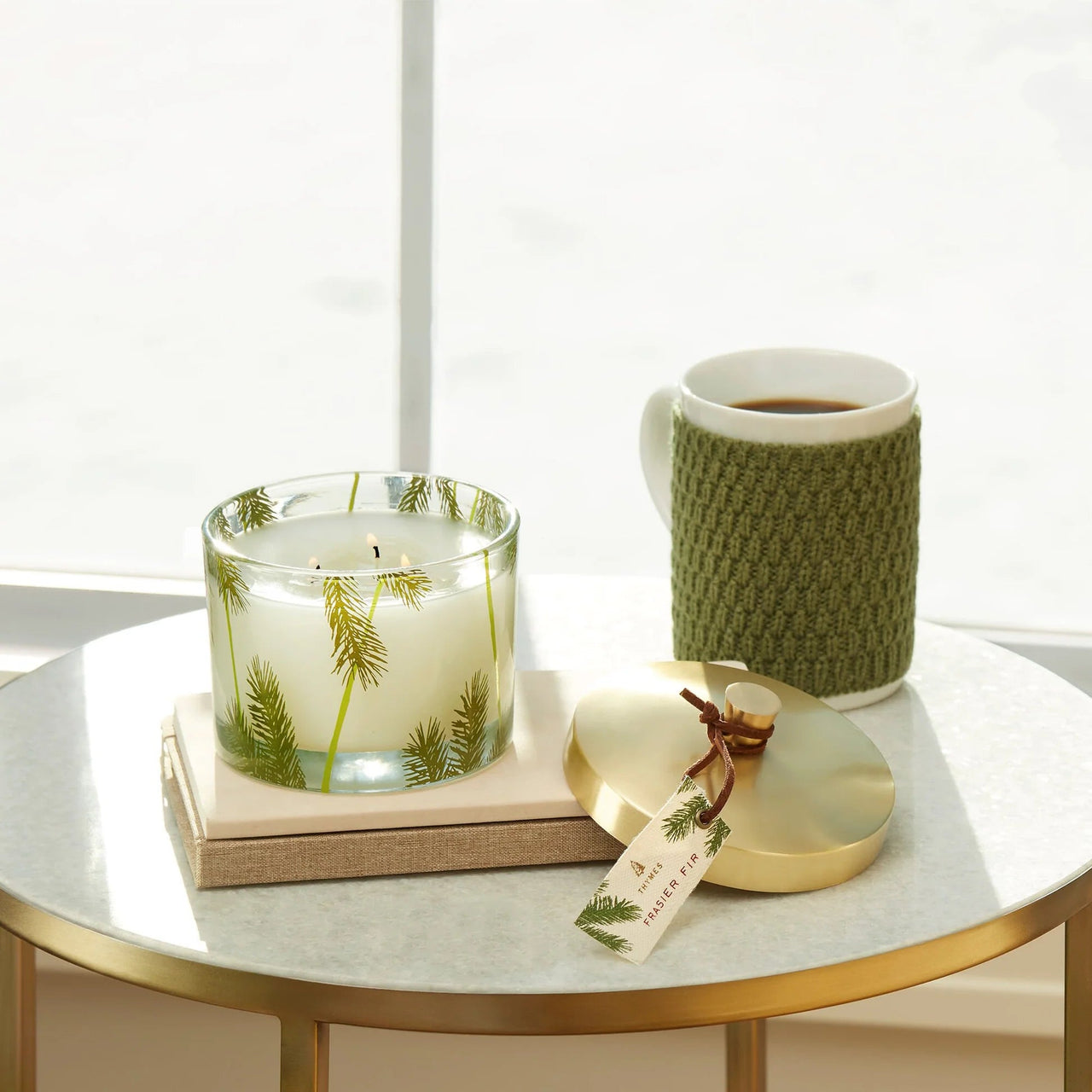 Frasier Fir Pine Needle 3-Wick Candle Thymes