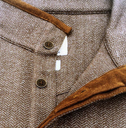 Oxford Herringbone Pull Over Coastal Cotton