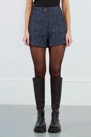 High Waisted Tweed Shorts Molly Bracken