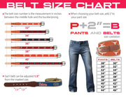 Alabama Crimson Tide Men's Collegiate Woven Ribbon Belt Zep-Pro