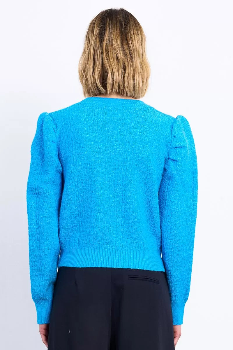 Knitted Balloon Sleeve Sweater Molly Bracken