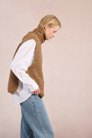 Ladies Knitted Sleeveless Sweater Molly Bracken