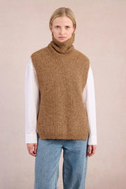 Ladies Knitted Sleeveless Sweater Molly Bracken