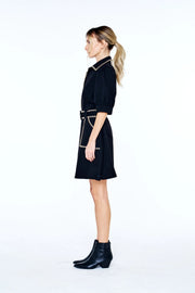 Gelso Whipped Stitched Mini Dress Ciebon