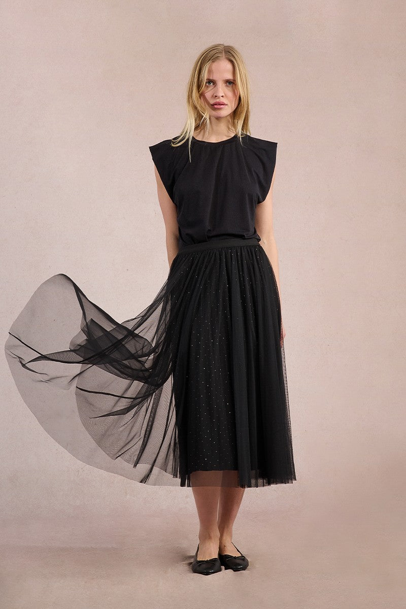 Pleated Tulle Skirt Molly Bracken