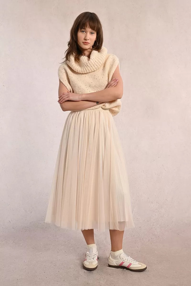 Pleated Tulle Skirt Molly Bracken