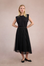 Pleated Tulle Skirt Molly Bracken
