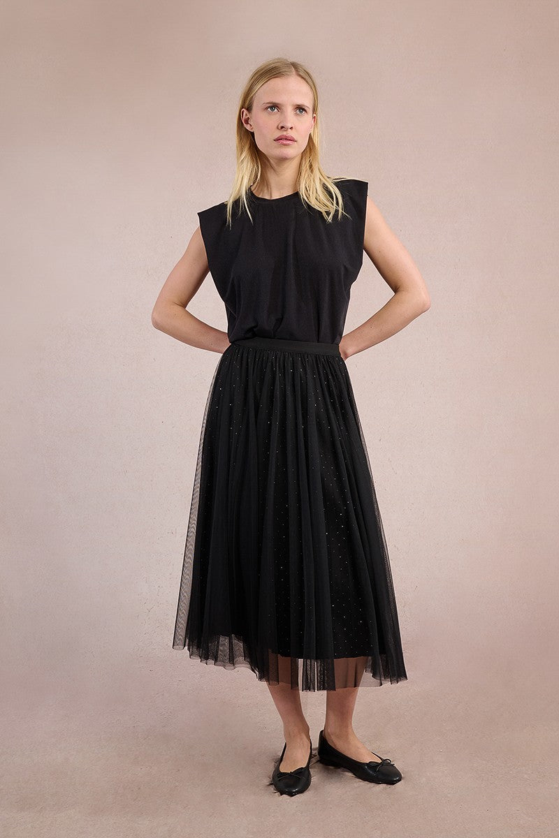 Pleated Tulle Skirt Molly Bracken