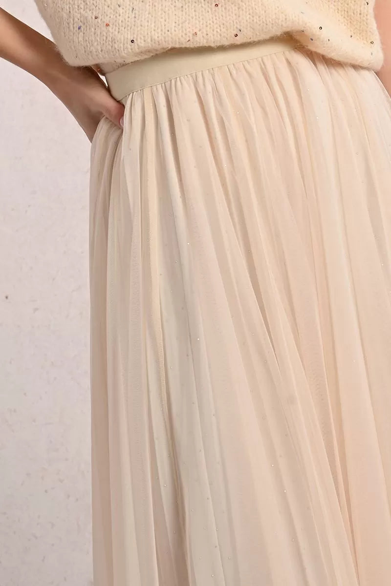 Pleated Tulle Skirt Molly Bracken