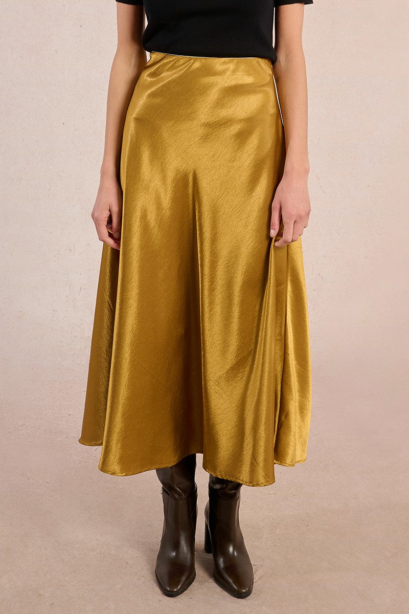 Long Satin Skirt Molly Bracken