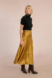Long Satin Skirt Molly Bracken