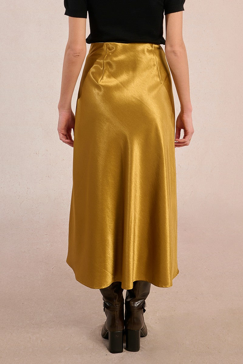 Long Satin Skirt Molly Bracken