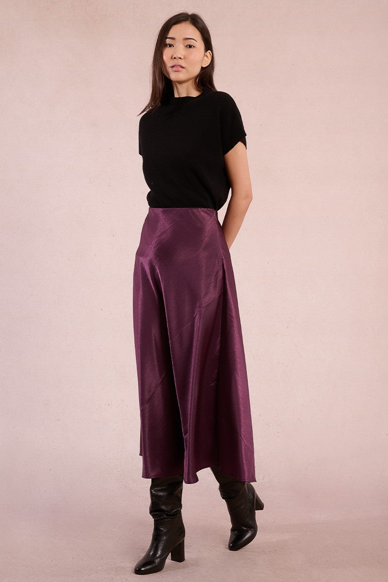 Long Satin Skirt Molly Bracken