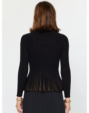 Margaux Pleated Hem Sweater Current Air