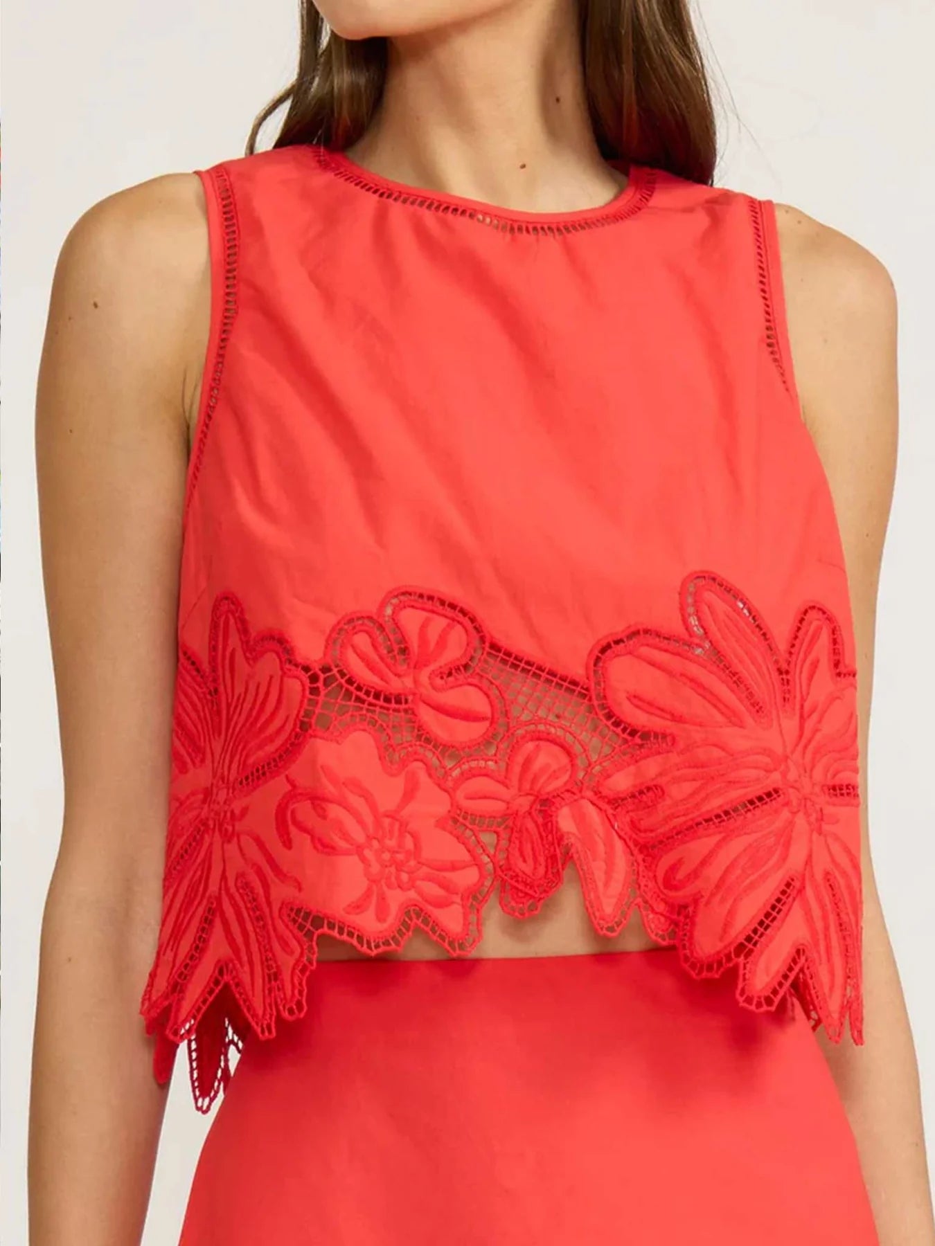 Kayla Eyelet Top Lucy Paris