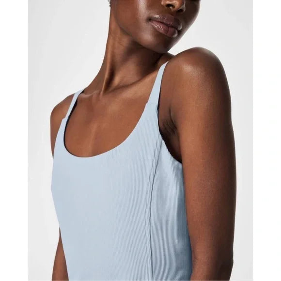 spanx ribbed dress Spanx Ribbed Half Zip Dress