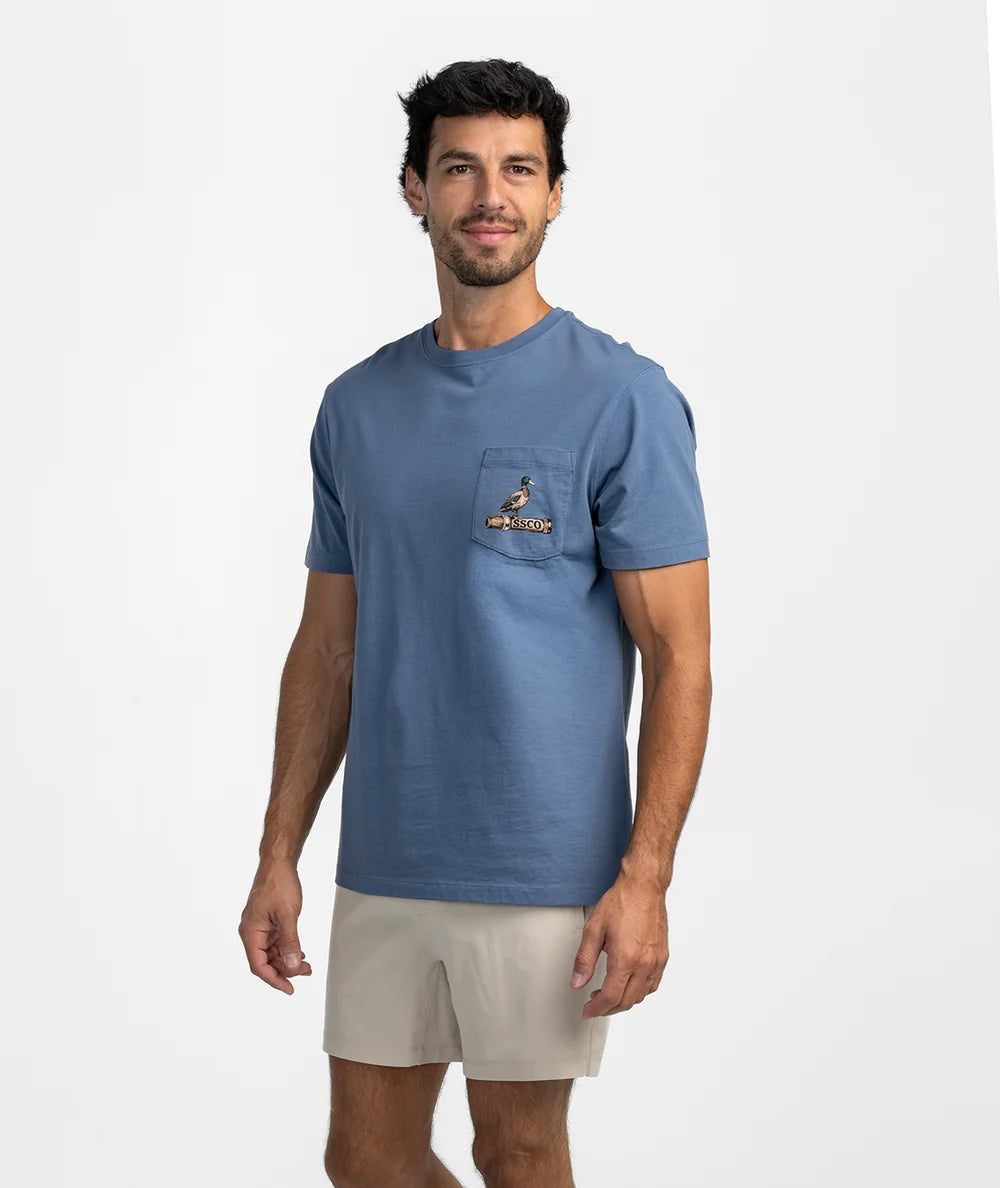 Men's Wading On The Call Short Sleeve Tee | Southern Shirt Co. Southern Shirt Co.