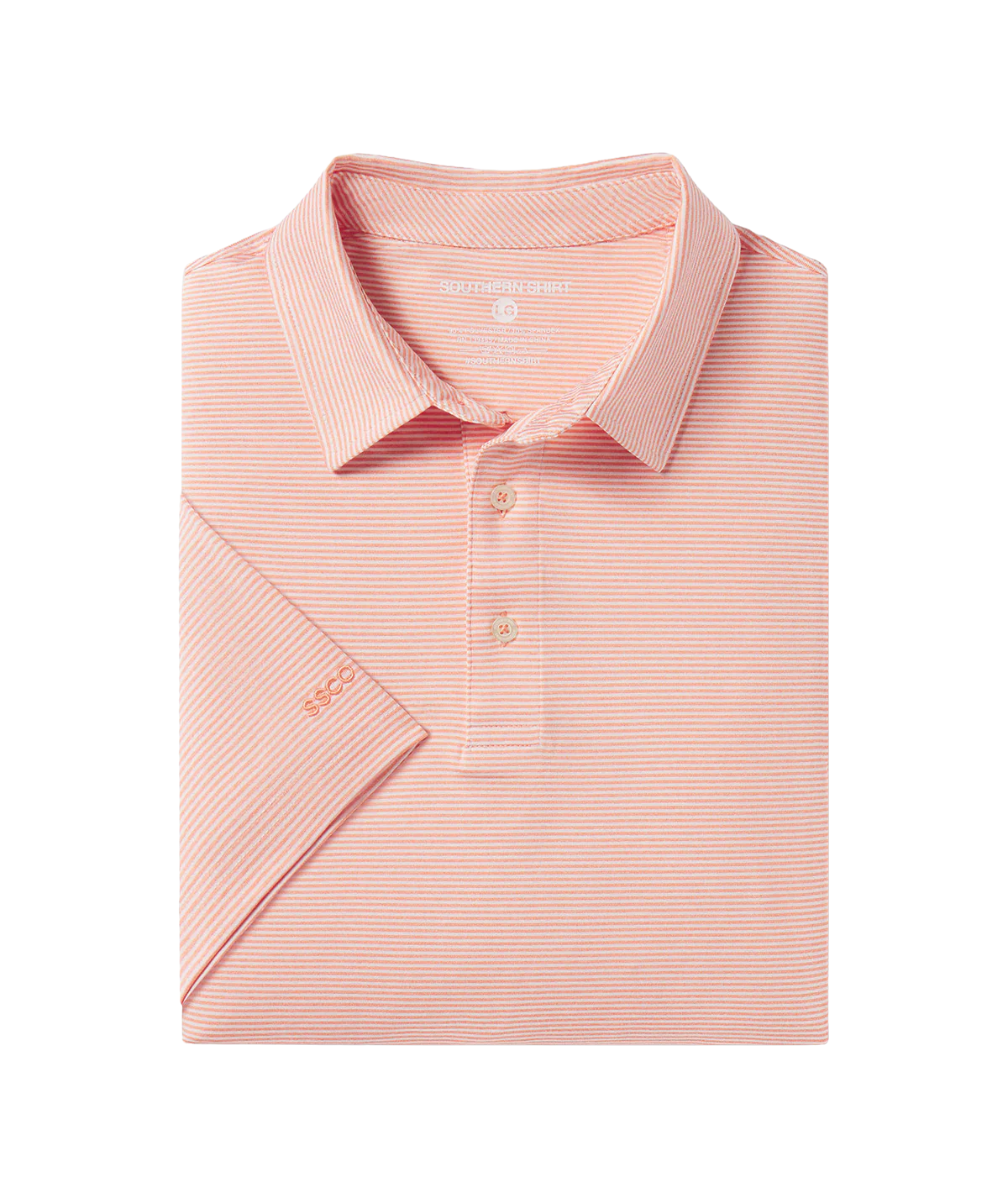 Men's Heather Madison Stripe Polo | Southern Shirt Co. Southern Shirt Co.