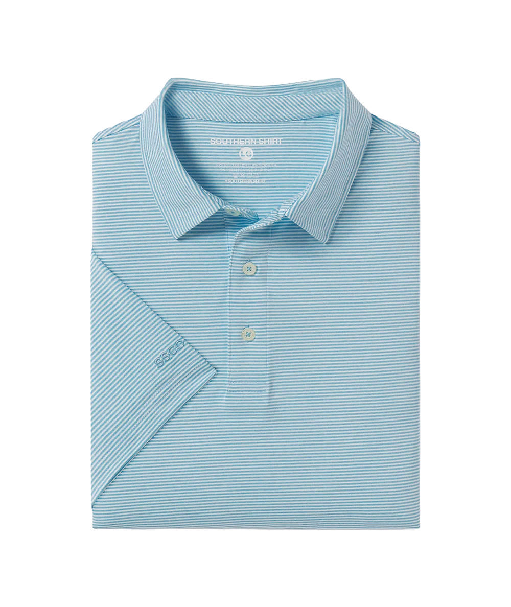 Men's Madison Stripe Polo | Southern Shirt Co. Southern Shirt Co.