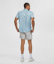 Men's Lets Flamingle Baja Short Sleeve Shirt | Southern Shirt Co. Southern Shirt Co.