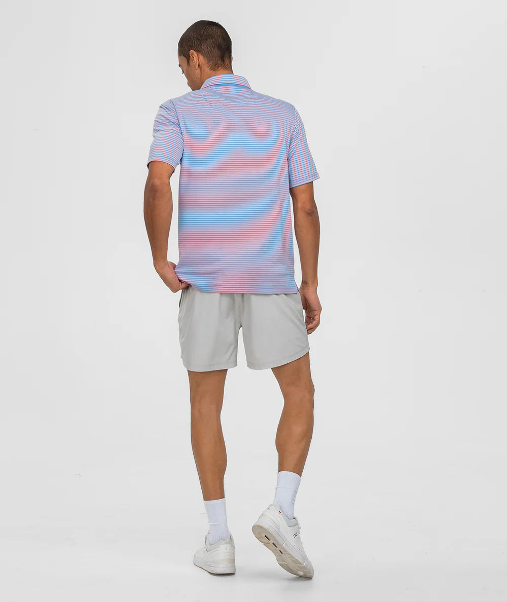 Men's Crestline Striped Polo | Southern Shirt Co. Southern Shirt Co.