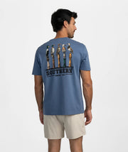 Men's Wading On The Call Short Sleeve Tee | Southern Shirt Co. Southern Shirt Co.