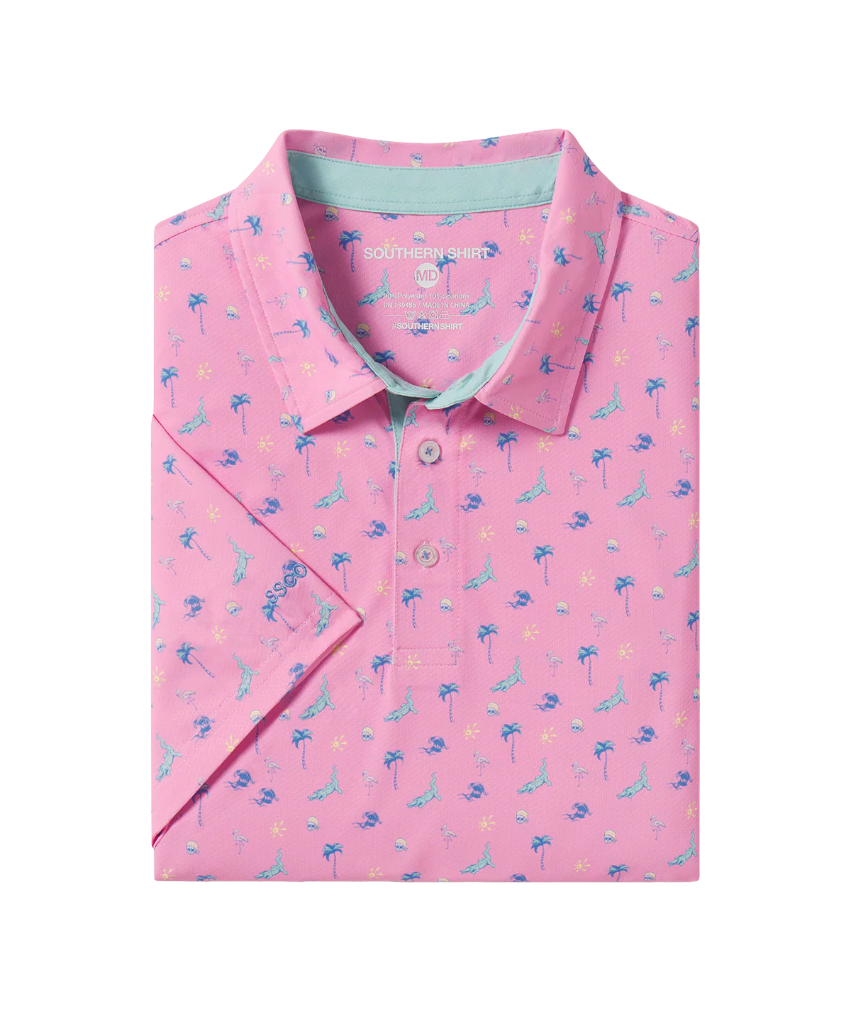 Men's MotionTech Printed Polo | Southern Shirt Co. Southern Shirt Co.