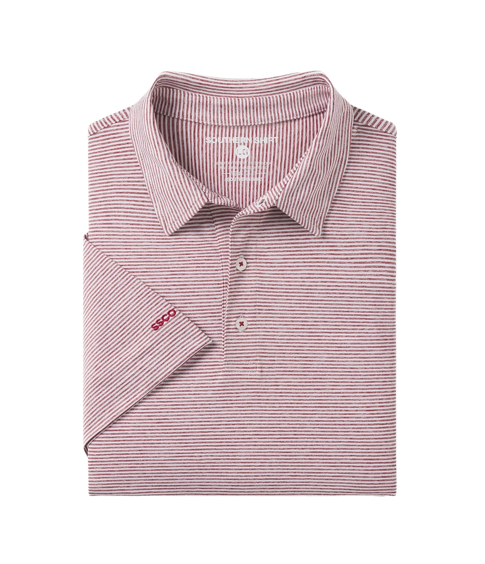 Men's Madison Stripe Polo | Southern Shirt Co. Southern Shirt Co.