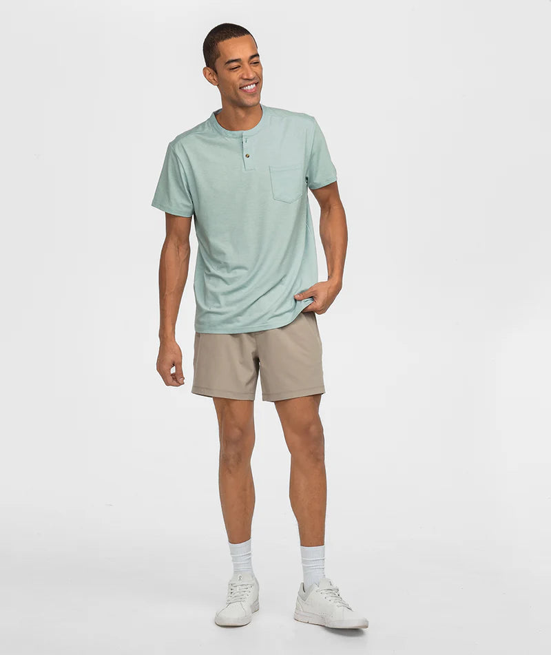 Men's Short Sleeve Max Comfort Henley | Southern Shirt Co. Southern Shirt Co.