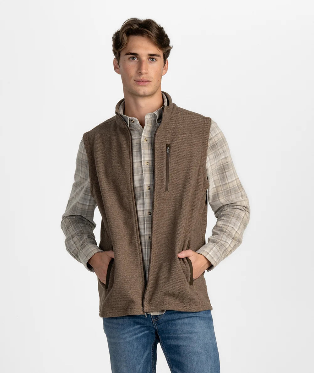 Men's Brushline Fleece Vest | Southern Shirt Co. Southern Shirt Co.