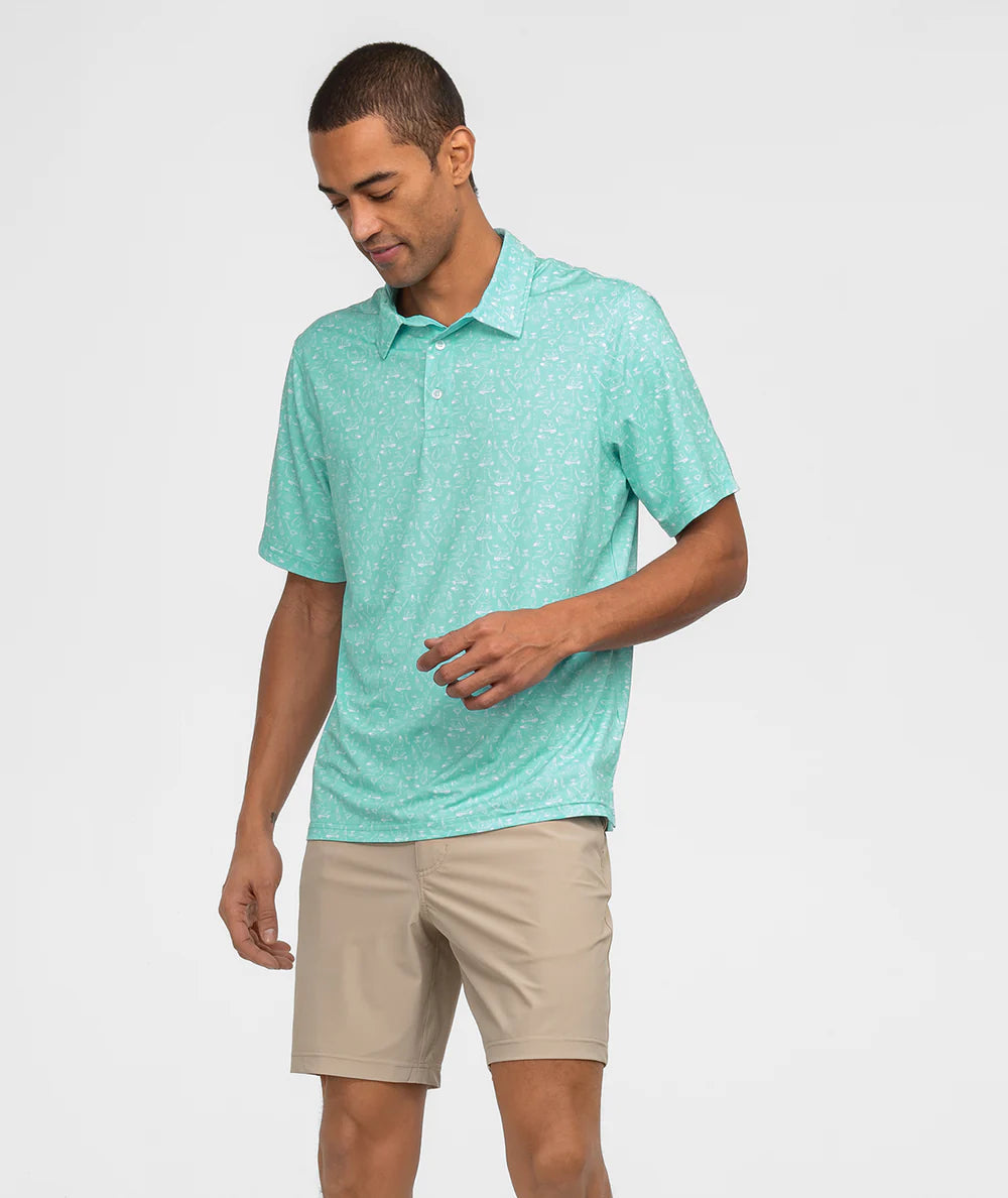 Men's MotionTech Printed Polo | Southern Shirt Co. Southern Shirt Co.
