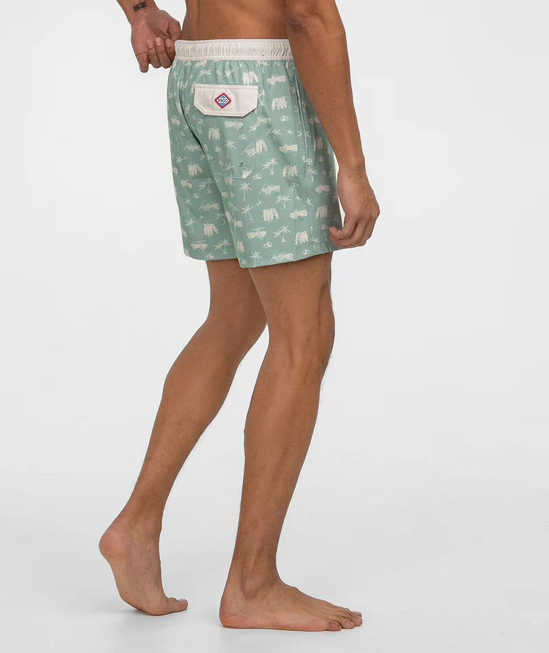 Men's Coastline Cruise Swim Shorts | Southern Shirt Co. Southern Shirt Co.