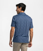 Men's Uplands Unleashed Printed Polo | Southern Southern Shirt Co.