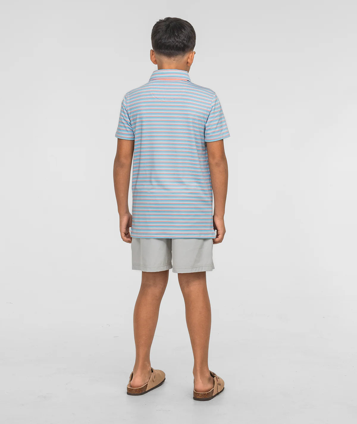 Boys Grant Striped Polo | Southern Shirt Co. Southern Shirt Co.