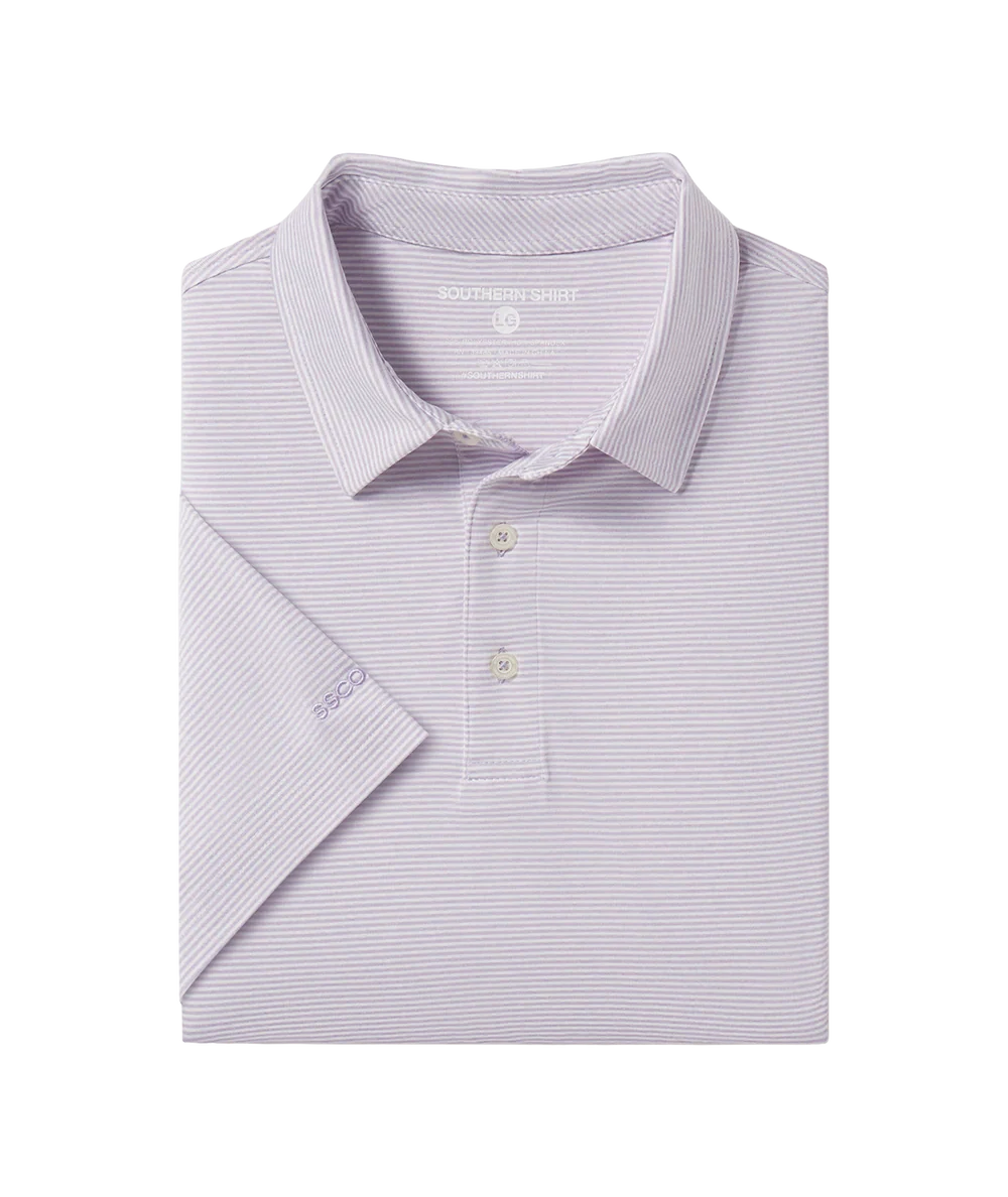 Men's Madison Stripe Polo | Southern Shirt Co. Southern Shirt Co.