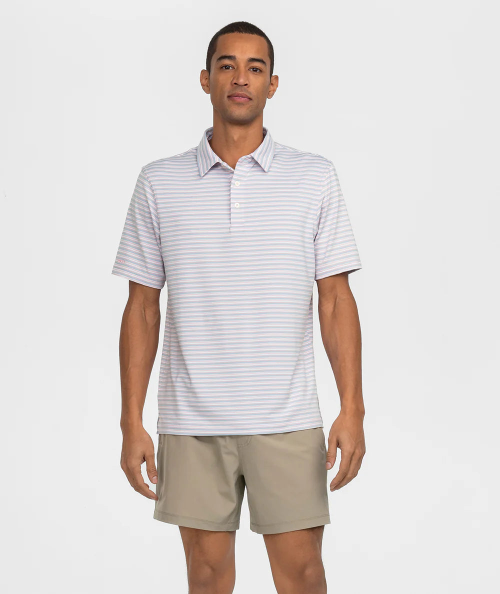 Men's Tybee Stripe Polo | Southern Shirt Co. Southern Shirt Co.
