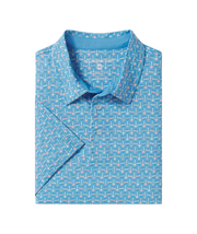 Men's Net Gains Printed Polo | Southern Shirt Co. Southern Shirt Co.