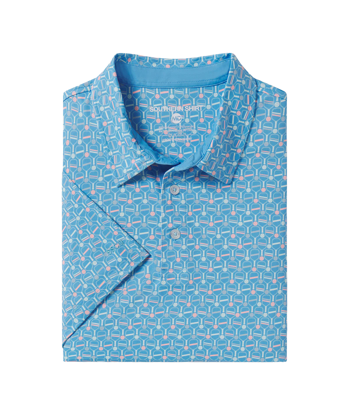 Men's Net Gains Printed Polo | Southern Shirt Co. Southern Shirt Co.