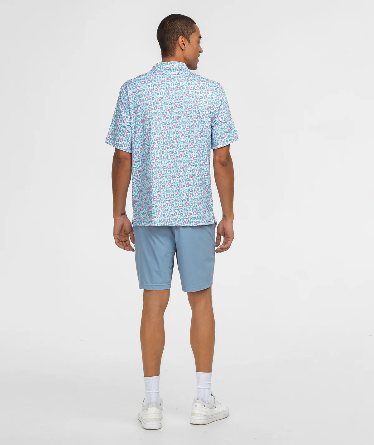 Men's Petal Press Printed Polo | Southern Shirt Co. Southern Shirt Co.