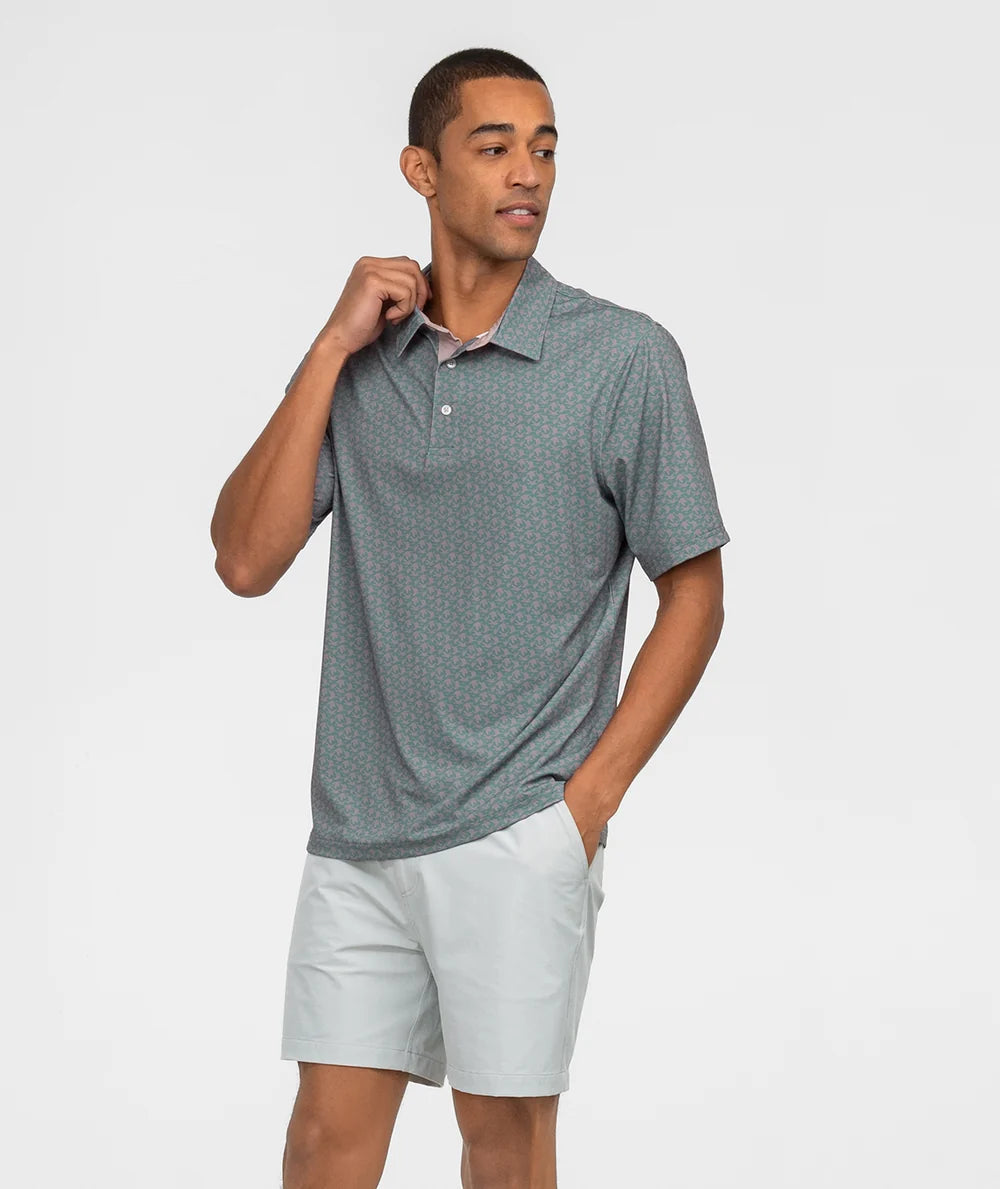 Men's Party Fowl Printed Polo | Southern Shirt Co. Southern Shirt Co.