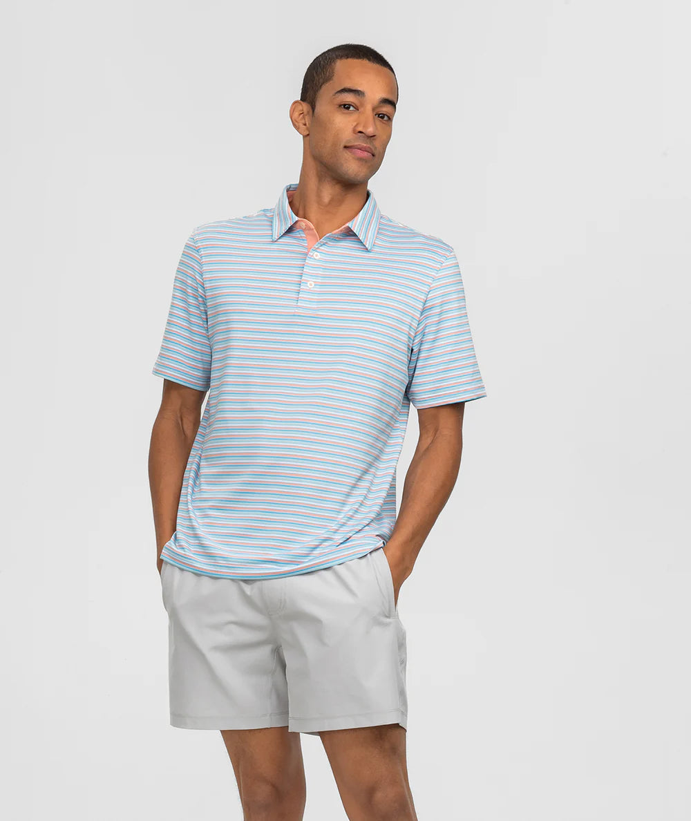 Men's Grant Stripe Polo | Southern Shirt Co. Southern Shirt Co.