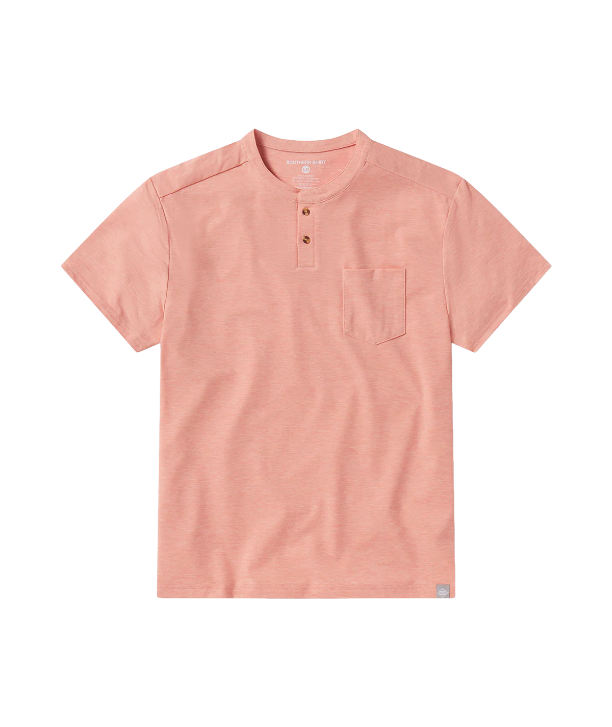 Men's Short Sleeve Max Comfort Henley | Southern Shirt Co. Southern Shirt Co.