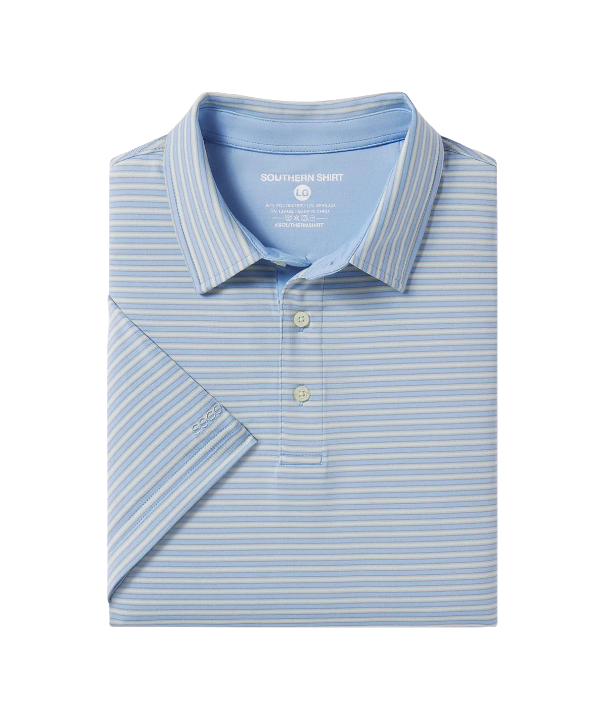 Men's Scoreboard Striped Polo | Southern Shirt Co. Southern Shirt Co.